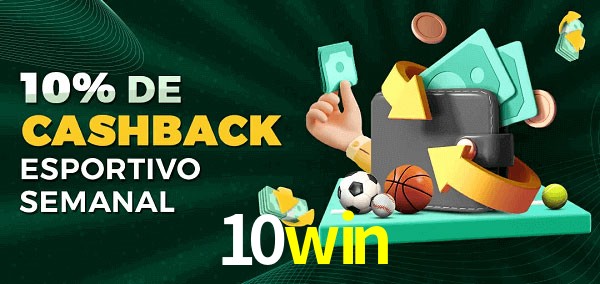 10% de bônus de cashback na 10win