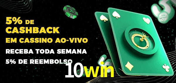 Promoções do cassino ao Vivo 10win